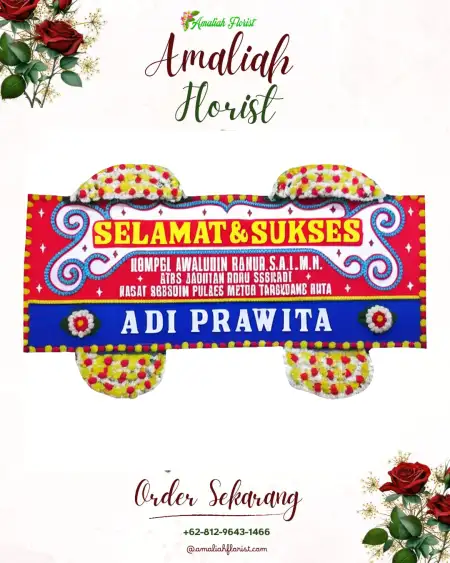 Papan Bunga Ucapan Selamat Jubelkidul